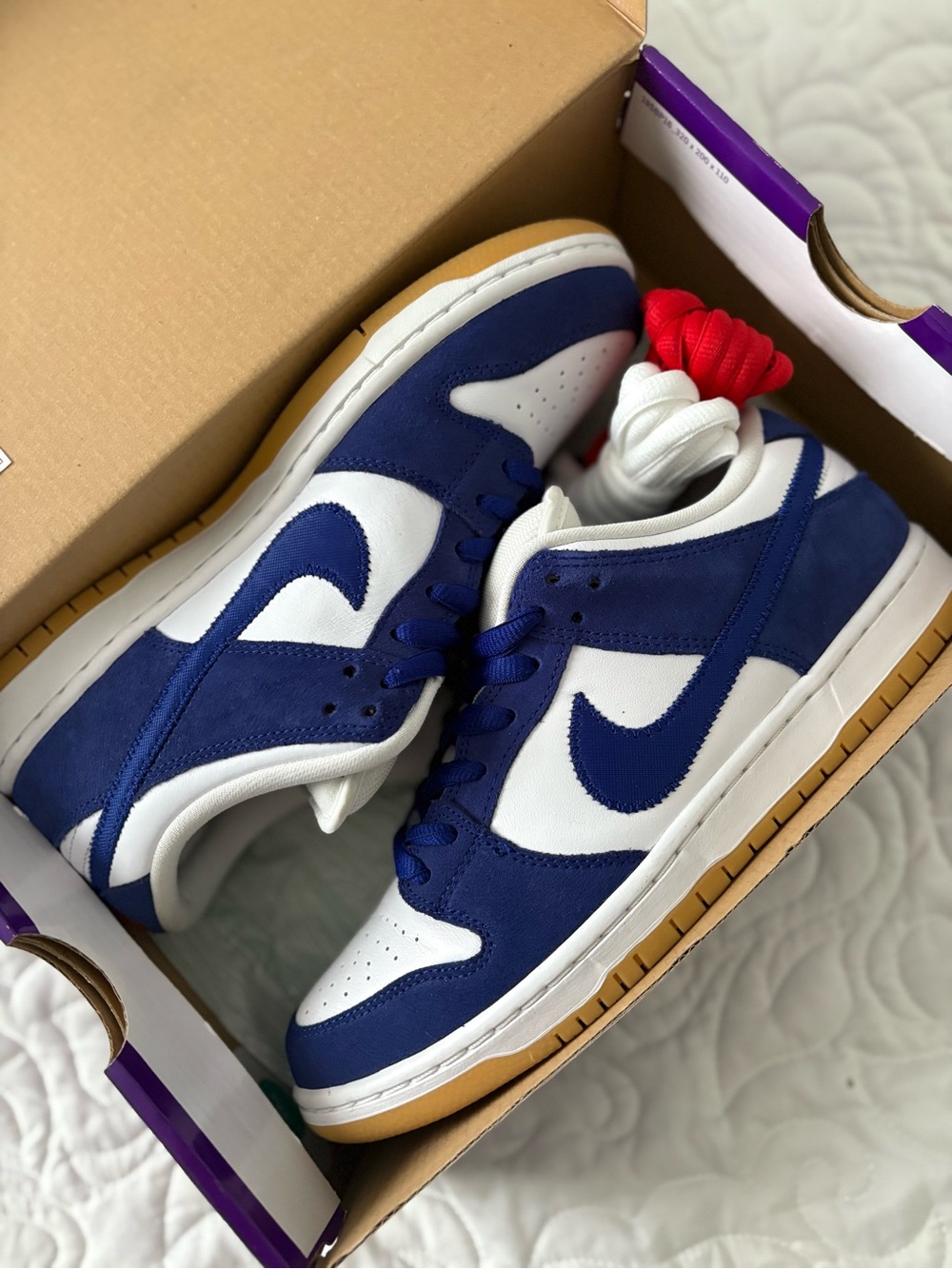 The Nike SB Dunk Low Pro PRM "Los Angeles Dodgers"